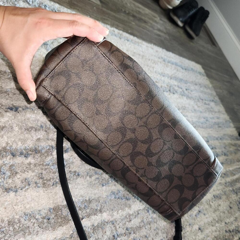 Coach Signature Full Zip Tote Bag - Picture 3 of 9